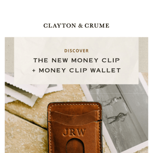 Best-Selling Money Clip, Simplified.