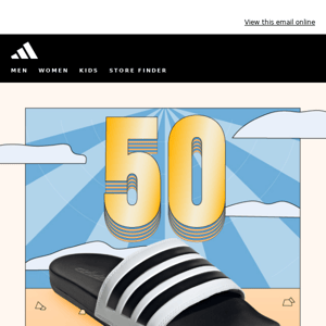 ADILETTE: 50 YEARS CLASSIC