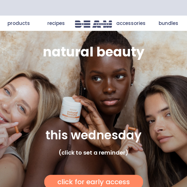natural beauty is coming wednesday