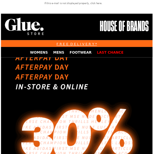 Afterpay - Glue Store