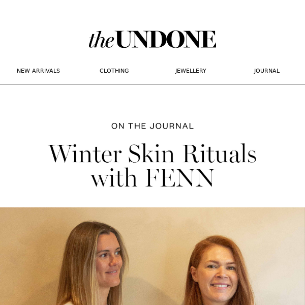 Winter Skin Rituals With FENN