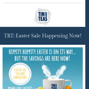TRT: Easter Sale Happening Now! 🐣