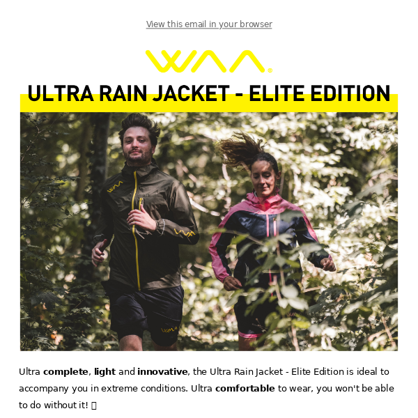 30% off - Ultra Rain Jacket