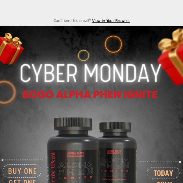 Cyber Monday DEAL: Burn Fat FASTER 🔥