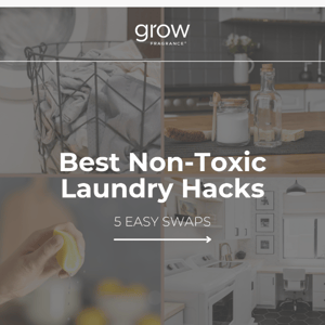 5 Non-Toxic Laundry Hacks 🧺