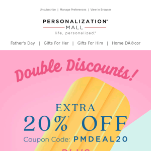 Double Discounts! Special Coupon + Sale Prices