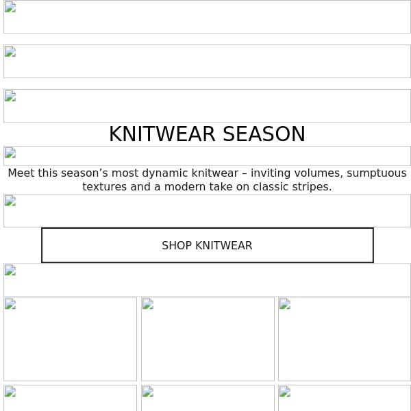 Knitwear of now