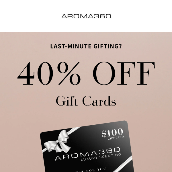 Save 40% on These Gift Cards!