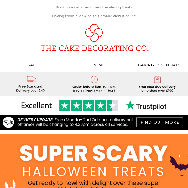 Spooky Halloween Treats: Top 5 Must-Haves from The Cake Decorating Co.