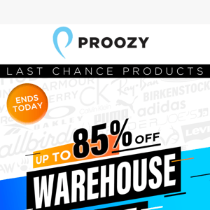 💰 Last chance to save big on our warehouse sale! 💰