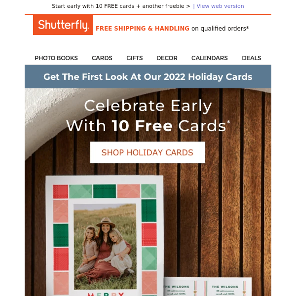 The NEW holiday card collection is at Shutterfly! ✨ Find tons of options to complement your personality