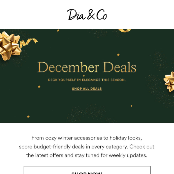 How to Score Great Deals in December