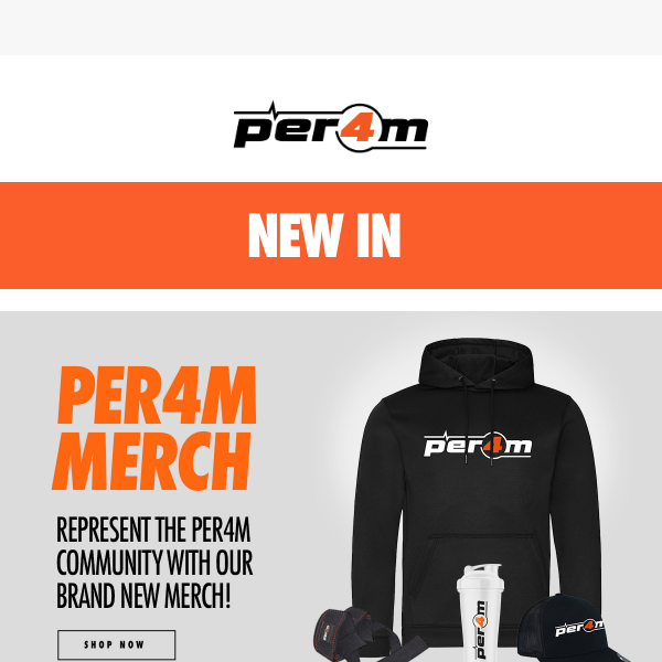 NEW IN! Per4m Merch🧡