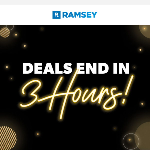 Hurry: $10 deals end in 3 hours.