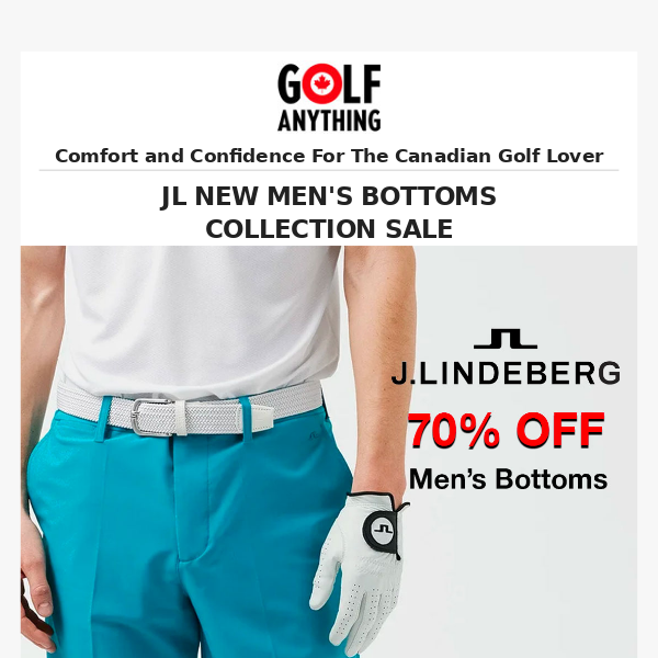 SHORTS - J.Lindeberg 70% - 80% Off Men's