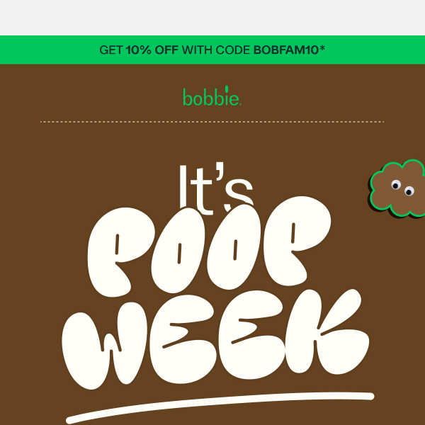 It’s poop week! 💩
