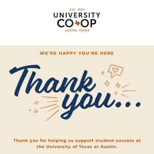 🤘 Welcome to the University Co-op!