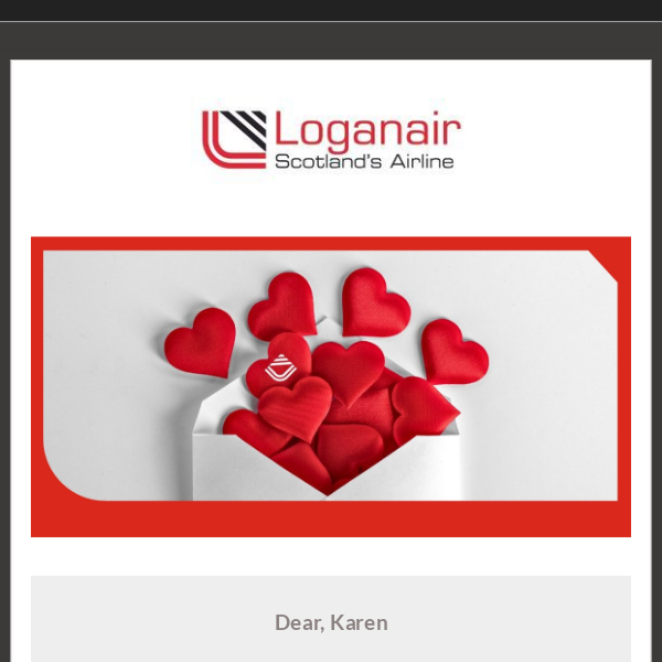 The Gift Of Travel - Love Loganair x