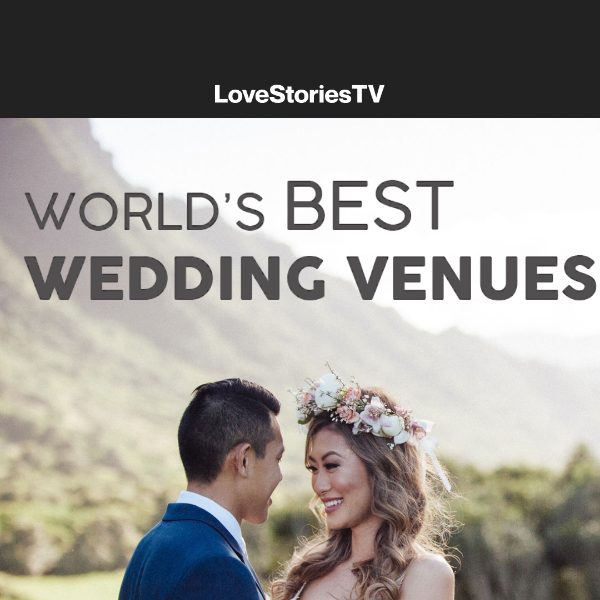 World's Best Wedding Venues: Watch Now