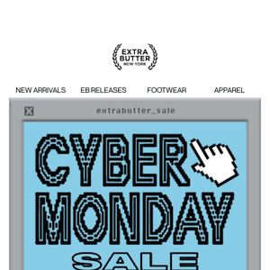 LIVE NOW: CYBER MONDAY  🖥️