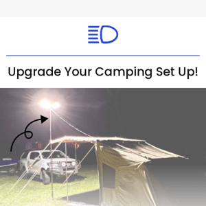 Elevate Your Camping Trip With Hi-Beam Camplight! 🏕️