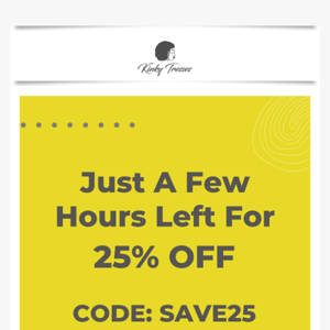 25% Off Is Going Away Now😭😭