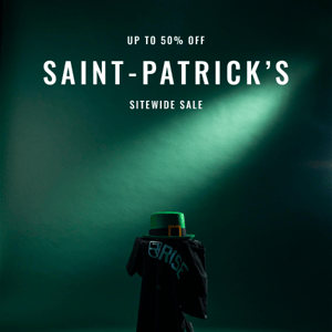 Psssst Rise! 👀 Up to 50% Off Sitewide Starts Tonight. 🍀