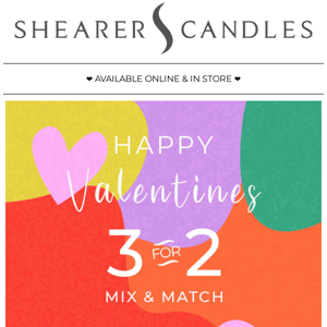 💖 Final Hours: 3-for-2 Candles & Valentine's Delivery! 💖