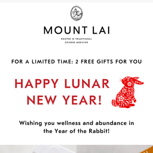 Happy Lunar New Year! 🧧