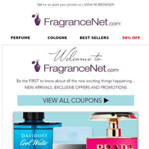 Welcome to FragranceNet.com!