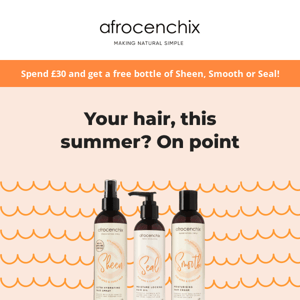 Get your hair on point with a free bottle!