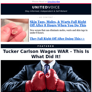 Tucker Carlson Wages WAR - This Is What Did It!