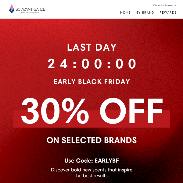 LAST DAY - Up to 30% off customer favorites