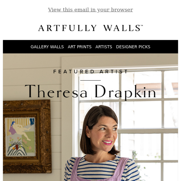 Featured Artist Theresa Drapkin