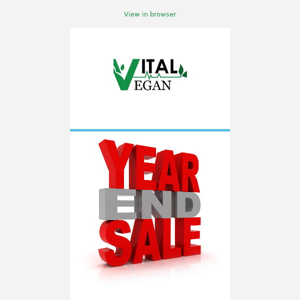 END OF YEAR SUPER SALE!!