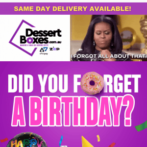 Did you forget a birthday?🤦‍♀️