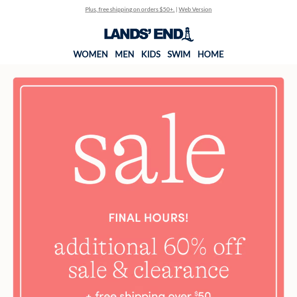 EXTRA 60% off sale & clearance must-haves