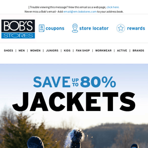 ★ Jackets - Up to 80% OFF ★