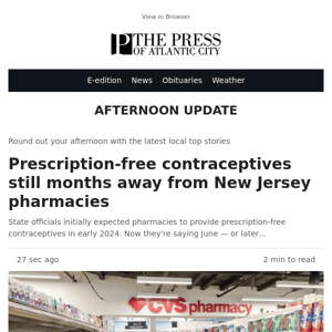 Prescription-free contraceptives still months away from New Jersey pharmacies