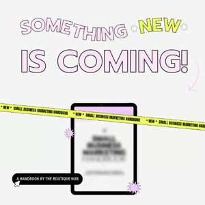 Something NEW is coming...