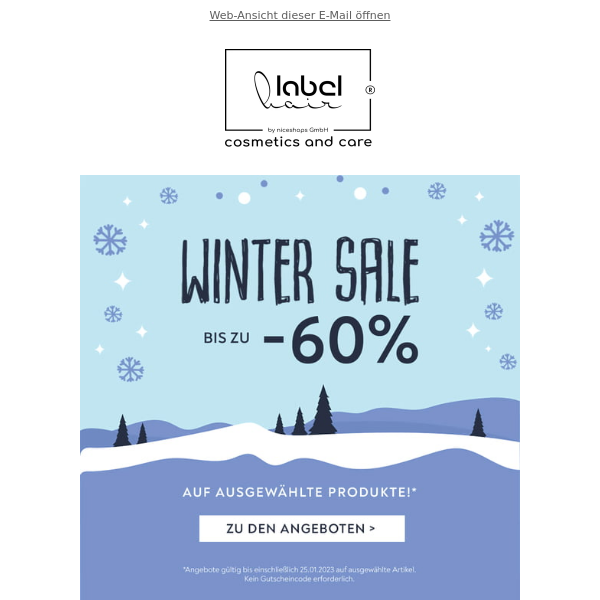 ❄️️️ Bis zu -60%: Unser Winter Sale startet jetzt! ❄️️️