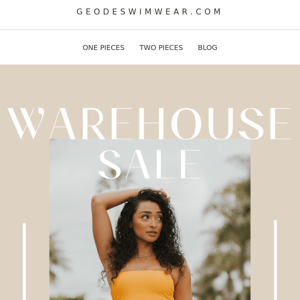 ONLINE WAREHOUSE SALE!!