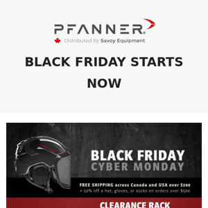 Black Friday Starts Now! ⚫