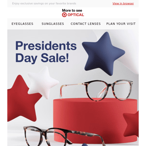 The Presidents’ Day Sale is on: 30% off frames! 🇺🇸