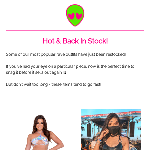 Hot & Back In Stock 🔥