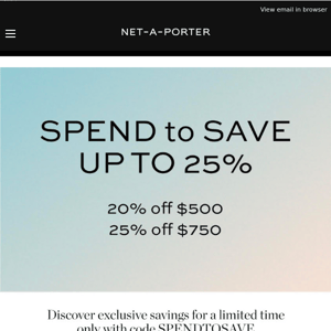 New lines added: save up to 25%