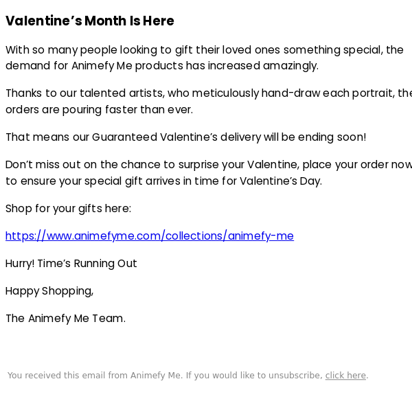 Hurry Up! Valentine’s Month Has Already Started