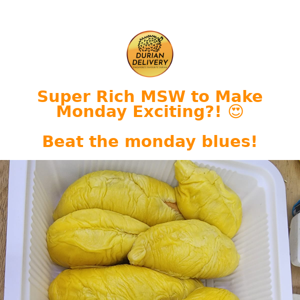 Super Rich MSW to Make Monday Exciting? 😍