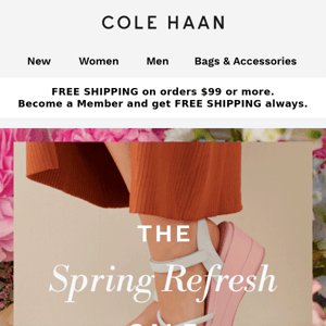 The Spring Refresh Sale: Up to 40% off