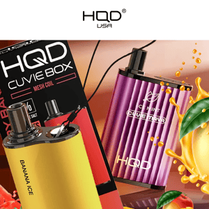 HQD CUVIE  BOX & MAYA 50% OFF